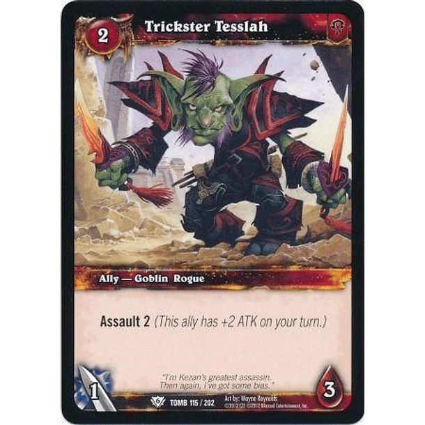 Trickster Tesslah - 115/202 - Common