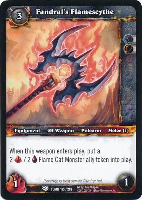 Fandral's Flamescythe - 185/202 - Common