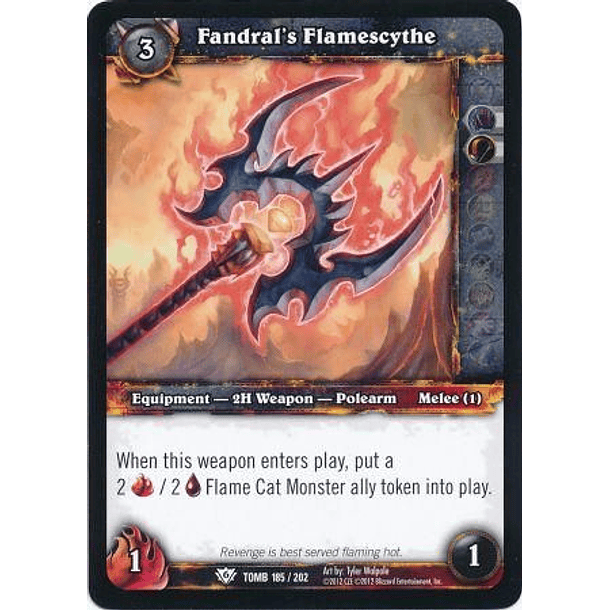 Fandral's Flamescythe - 185/202 - Common
