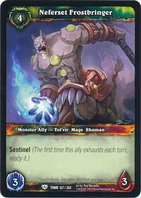 Neferset Frostbringer - 127/202 - Common