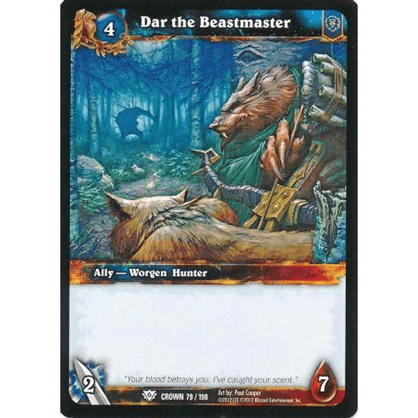 Dar the Beastmaster - 79/198 - Common