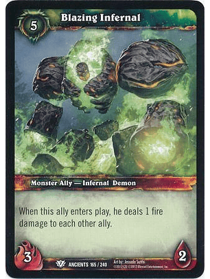 Blazing Infernal - 165/240 - Common
