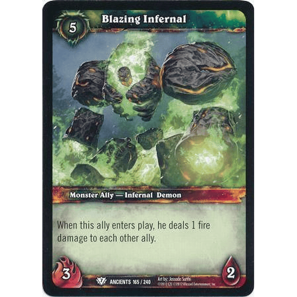 Blazing Infernal - 165/240 - Common