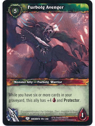 Furbolg Avenger - 178/240 - Common