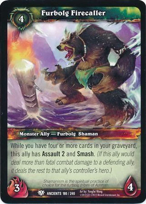Furbolg Firecaller - 180/240 - Common