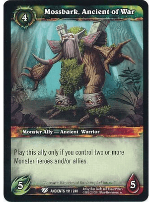 Mossbark, Ancient of War - 191/240 - Common