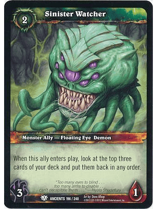Sinister Watcher - 196/240 - Common