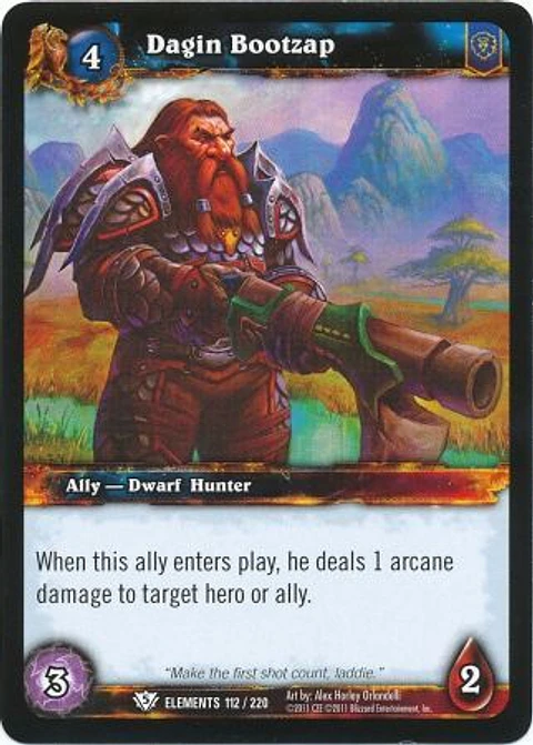 Dagin Bootzap - 112/220 - Common