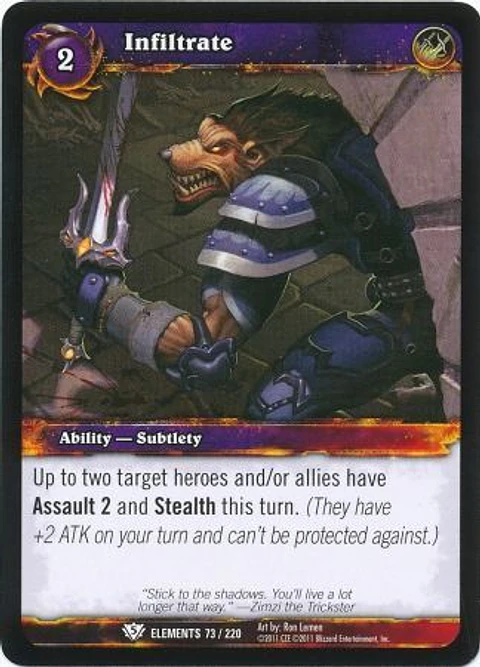 Infiltrate - 73/220 - Common