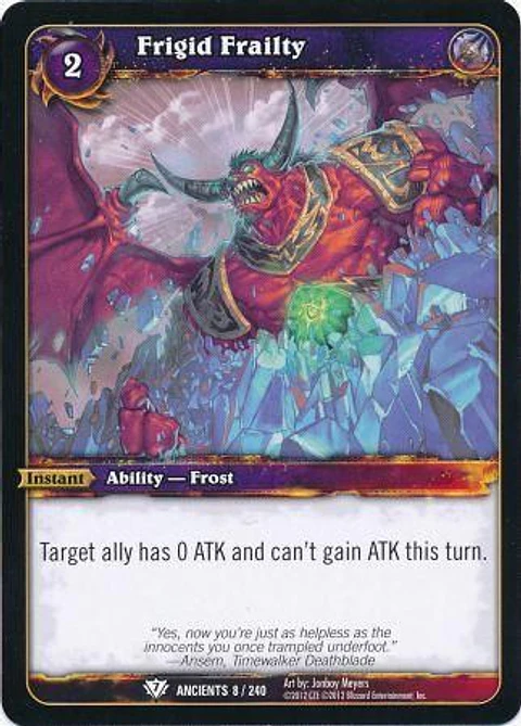 Frigid Frailty - 8/240 - Common