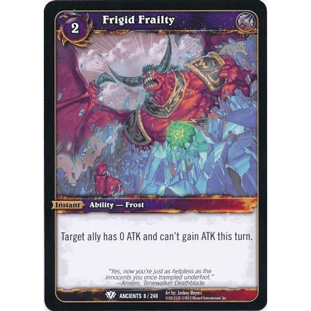 Frigid Frailty - 8/240 - Common