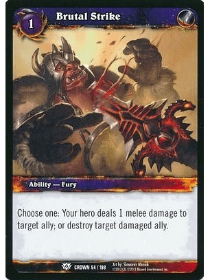 Brutal Strike - 54/198 - Common
