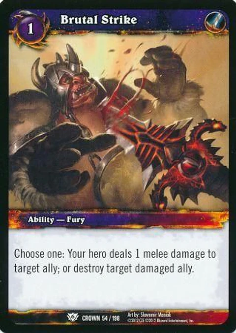 Brutal Strike - 54/198 - Common
