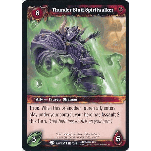 Thunder Bluff Spiritwalker - 149/240 - Common