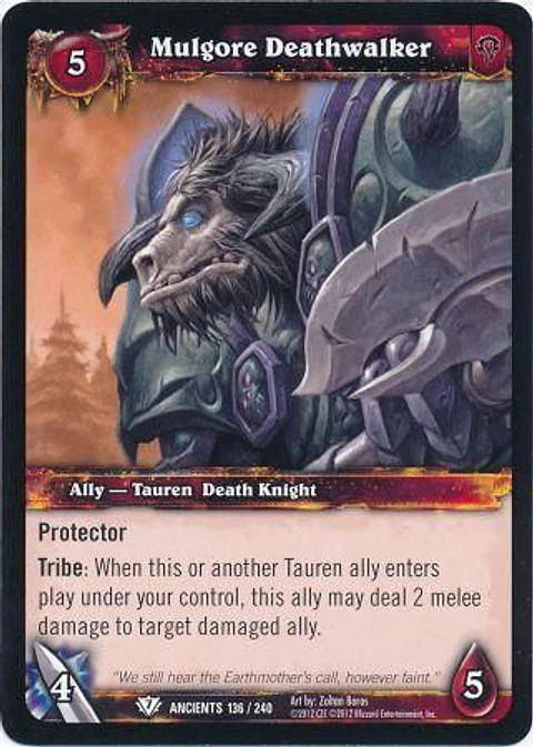 Mulgore Deathwalker - 136/240 - Common