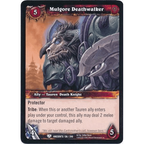 Mulgore Deathwalker - 136/240 - Common