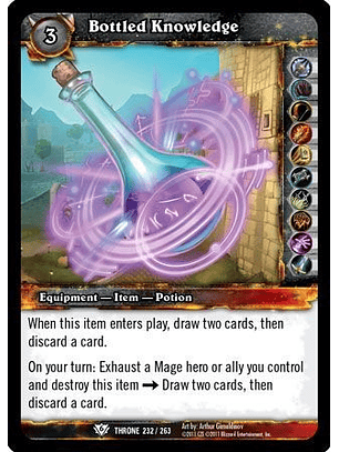 Bottled Knowledge - 232/263 - Common