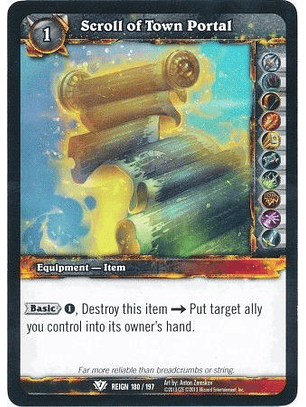 Scroll of Town Portal - 180/197 - Common