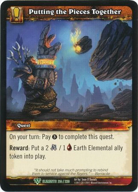 Putting the Pieces Together - 214/220 - Uncommon