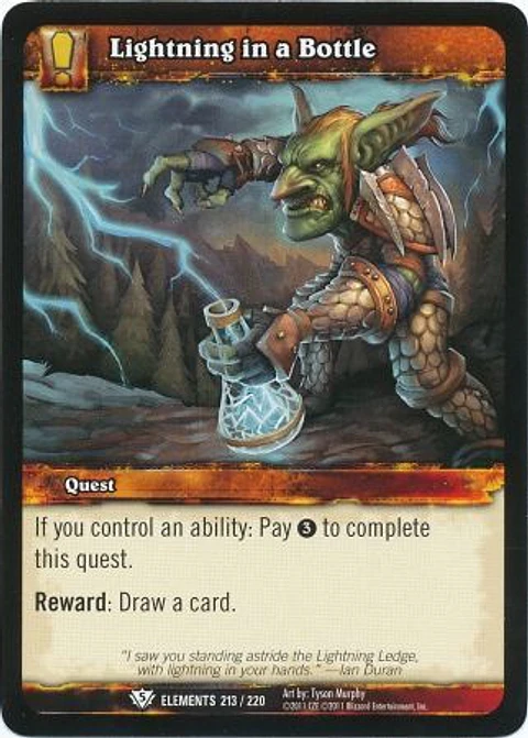 Lightning in a Bottle - 213/220 - Common