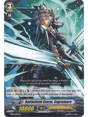 Battlefield Storm, Sagramore - TD05/003EN