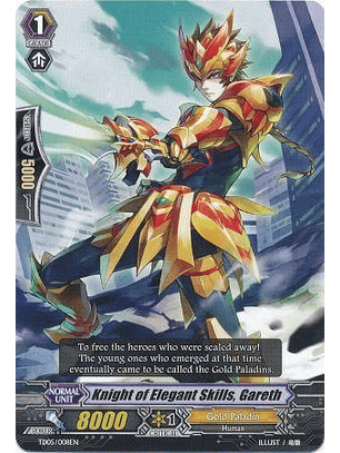 Knight of Elegant Skills, Gareth - TD05/008EN