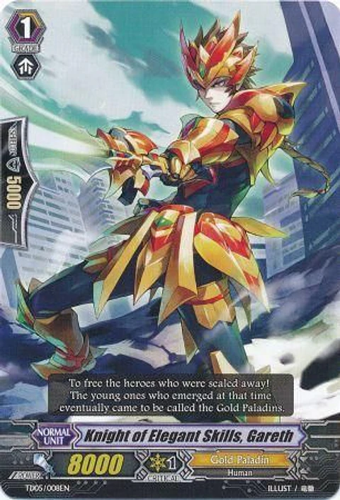 Knight of Elegant Skills, Gareth - TD05/008EN