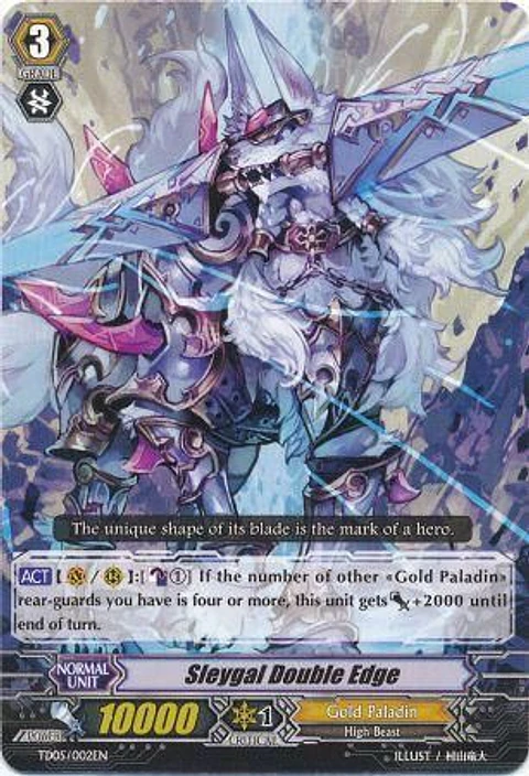 Sleygal Double Edge - TD05/002EN