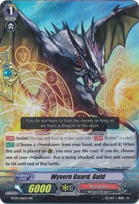 Wyvern Guard, Guld - BT09/016EN - Double Rare (RR)