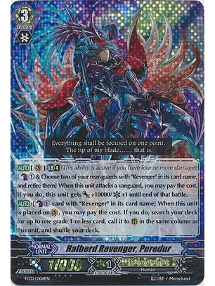 Halberd Revenger, Peredur - FC02/006EN - Triple Rare (RRR)
