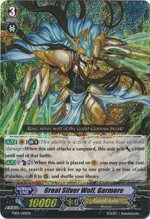 Great Silver Wolf, Garmore - TD05/001EN