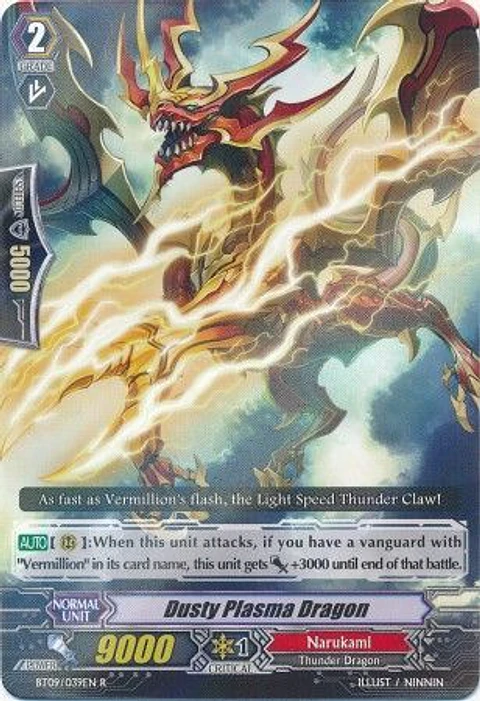 Dusty Plasma Dragon - BT09/039EN - Rare (R)