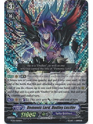 Demonic Lord, Dudley Lucifer - FC02/020EN - Triple Rare (RRR)