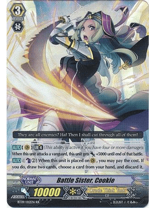 Battle Sister, Cookie - BT09/012EN - Double Rare (RR)