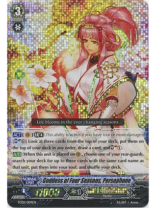 Goddess of Four Seasons, Persephone - FC02/009EN - Triple Rare (RRR)