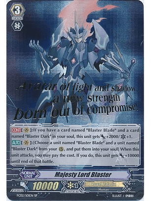 Majesty Lord Blaster - FC02/S01EN - Stamped Special Parallel (SP)