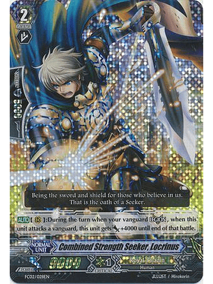 Combined Strength Seeker, Locrinus - FC02/028EN - Triple Rare (RRR) 