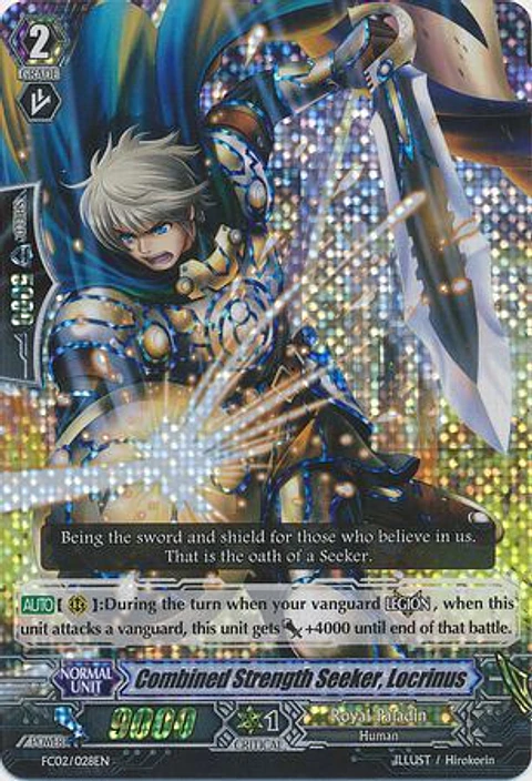 Combined Strength Seeker, Locrinus - FC02/028EN - Triple Rare (RRR) 