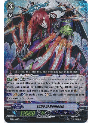 Echo of Nemesis - FC02/019EN - Triple Rare (RRR)