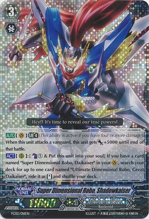 Super Dimensional Robo, Shadowkaiser