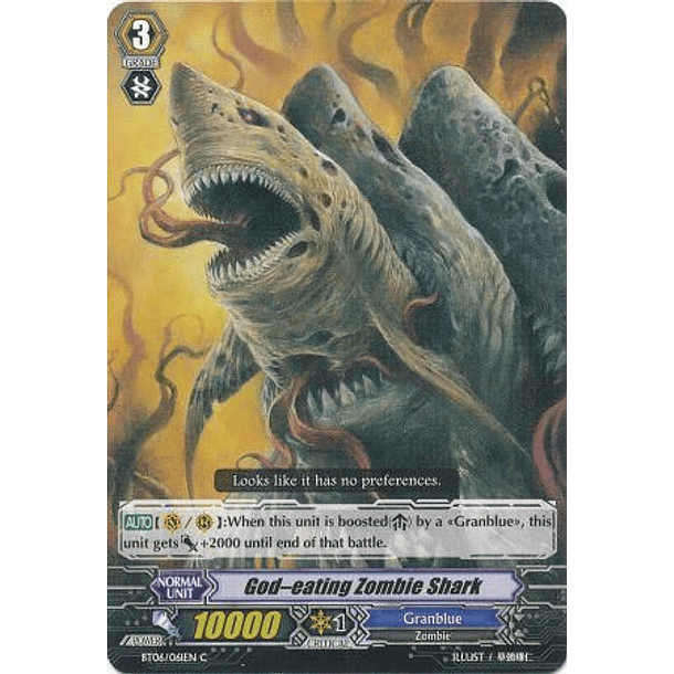 God-eating Zombie Shark - BT06/061EN - Common (C)