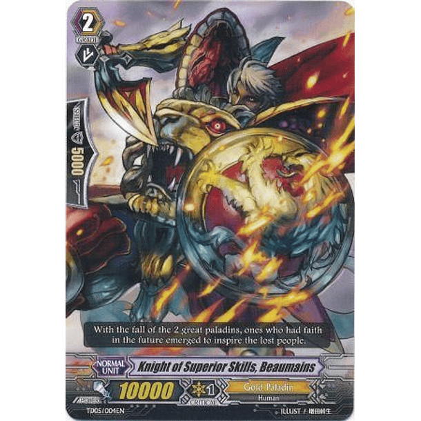Knight of Superior Skills, Beaumains - TD05/004EN