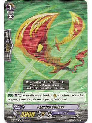 Dancing Cutlass - BT02/025EN - Rare (R)