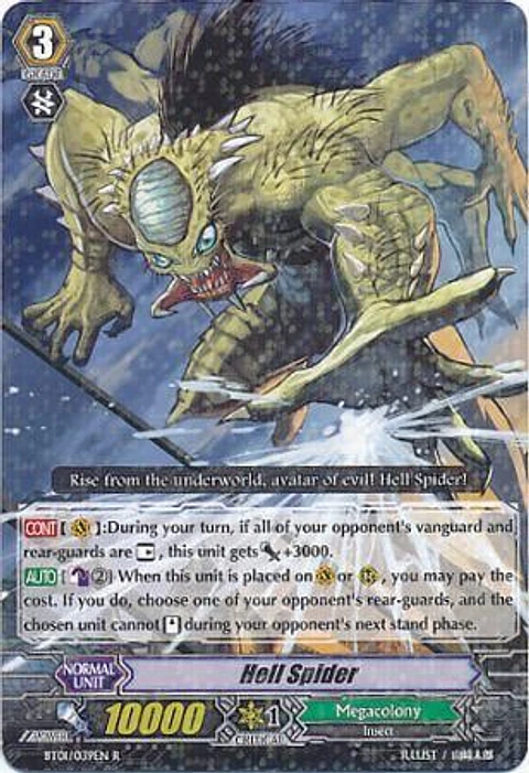 Hell Spider - BT01/039EN - Rare (R)