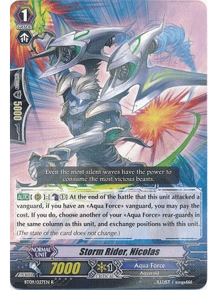 Storm Rider, Nicolas - BT09/027EN - Rare (R)