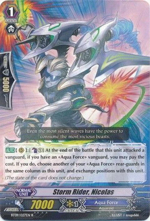 Storm Rider, Nicolas - BT09/027EN - Rare (R)
