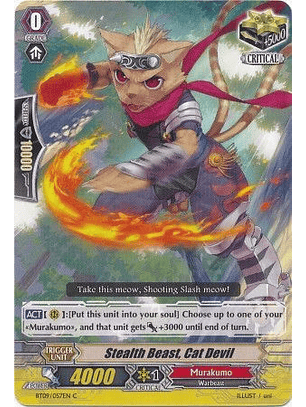 Stealth Beast, Cat Devil - BT09/057EN - Common (C)