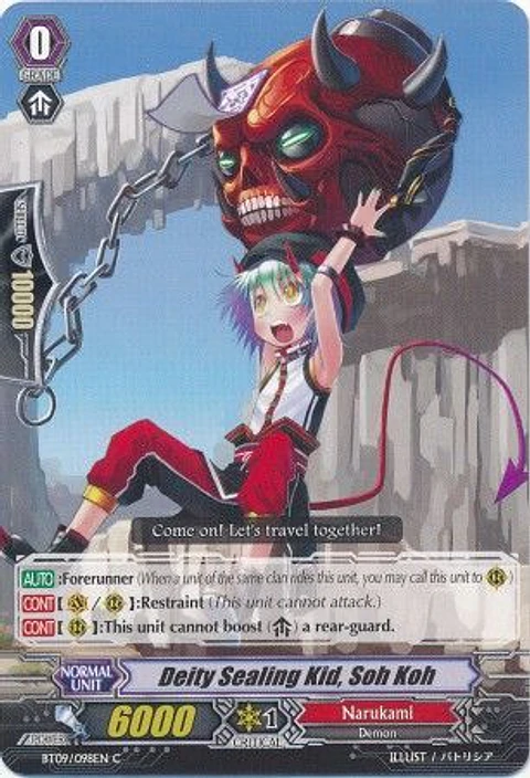 Deity Sealing Kid, Soh Koh - BT09/098EN - Common (C)