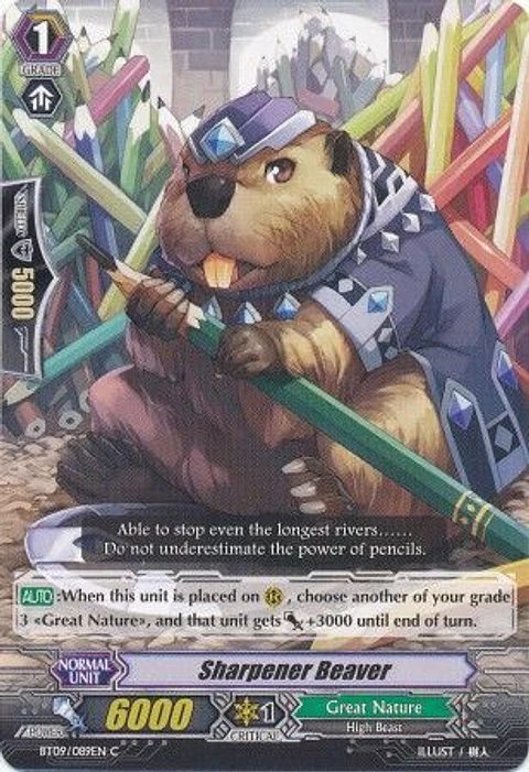 Sharpener Beaver - BT09/089EN - Common (C)