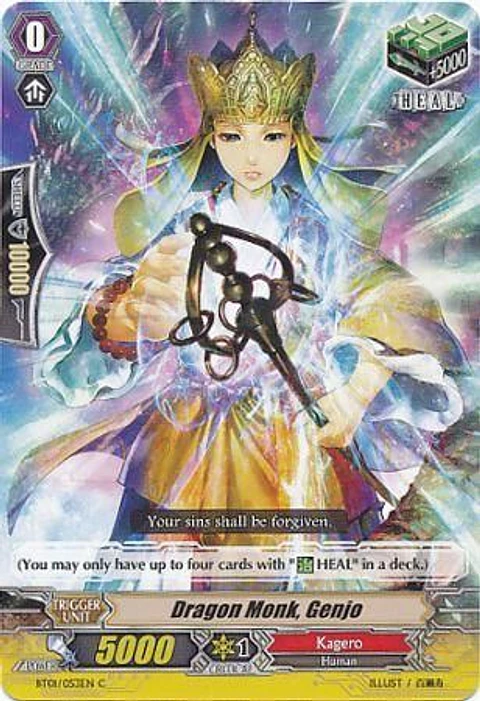 Dragon Monk, Genjo - BT01/053EN - Common (C)